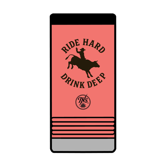 "Ride Hard | Deep" SLIM insulated can holder