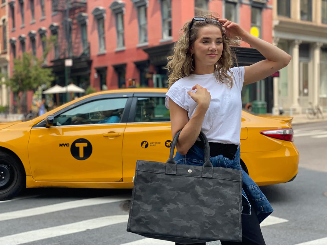 Black Camo Classic Tote
