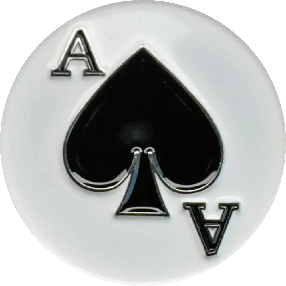 Ace of Spades Magnetic Pin