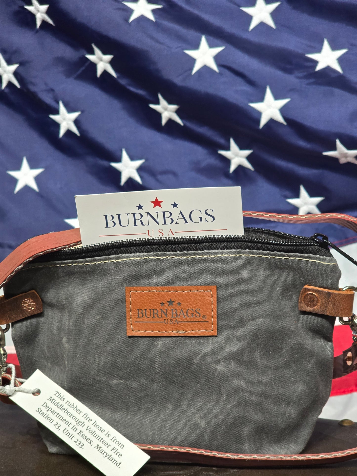 Charcoal Mini Crossbody Bag