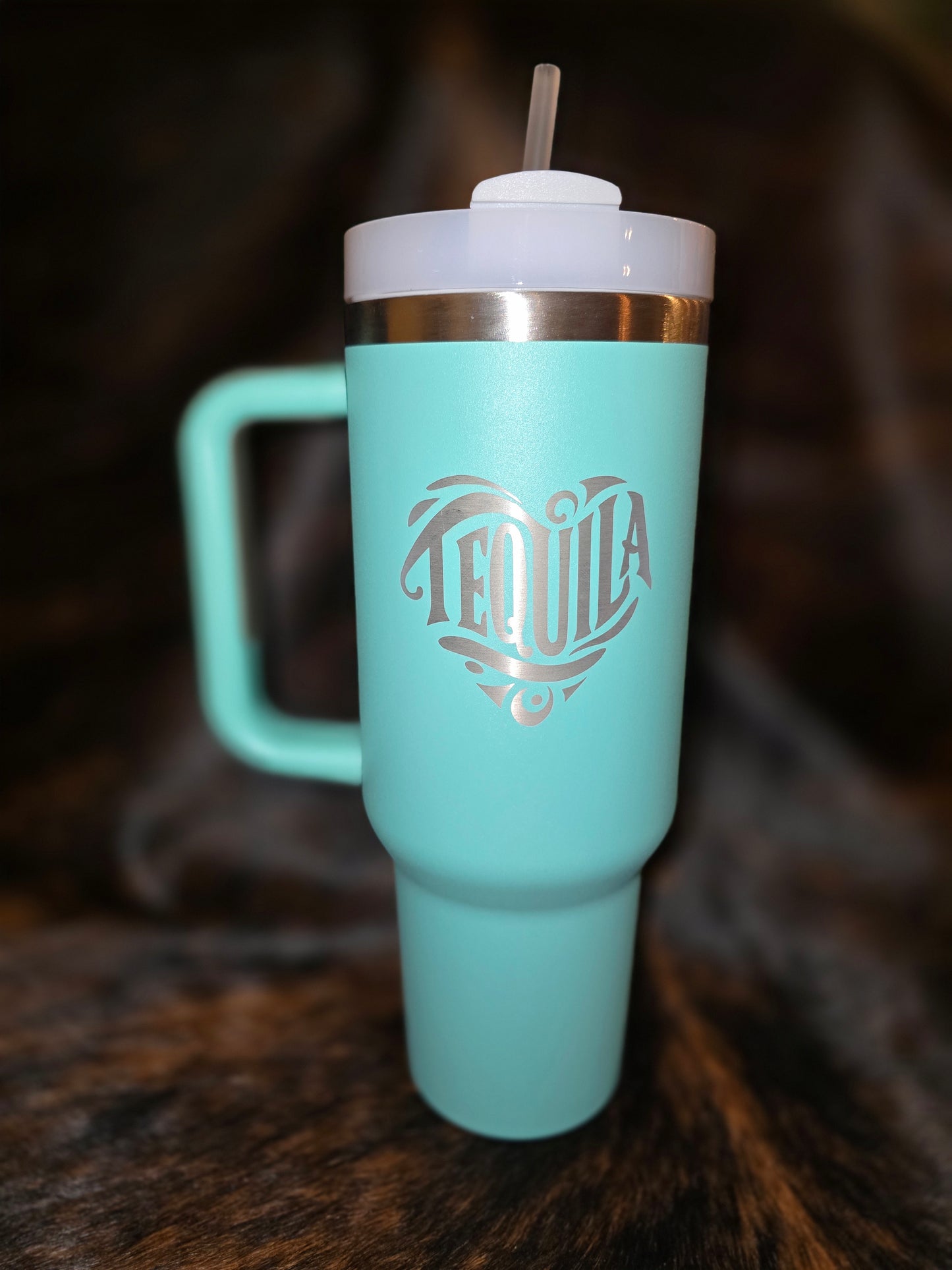 40oz “Sup Y’all” Paddleboard Tequila Tumbler – Hot Pink or Seafoam (Laser Engraved)