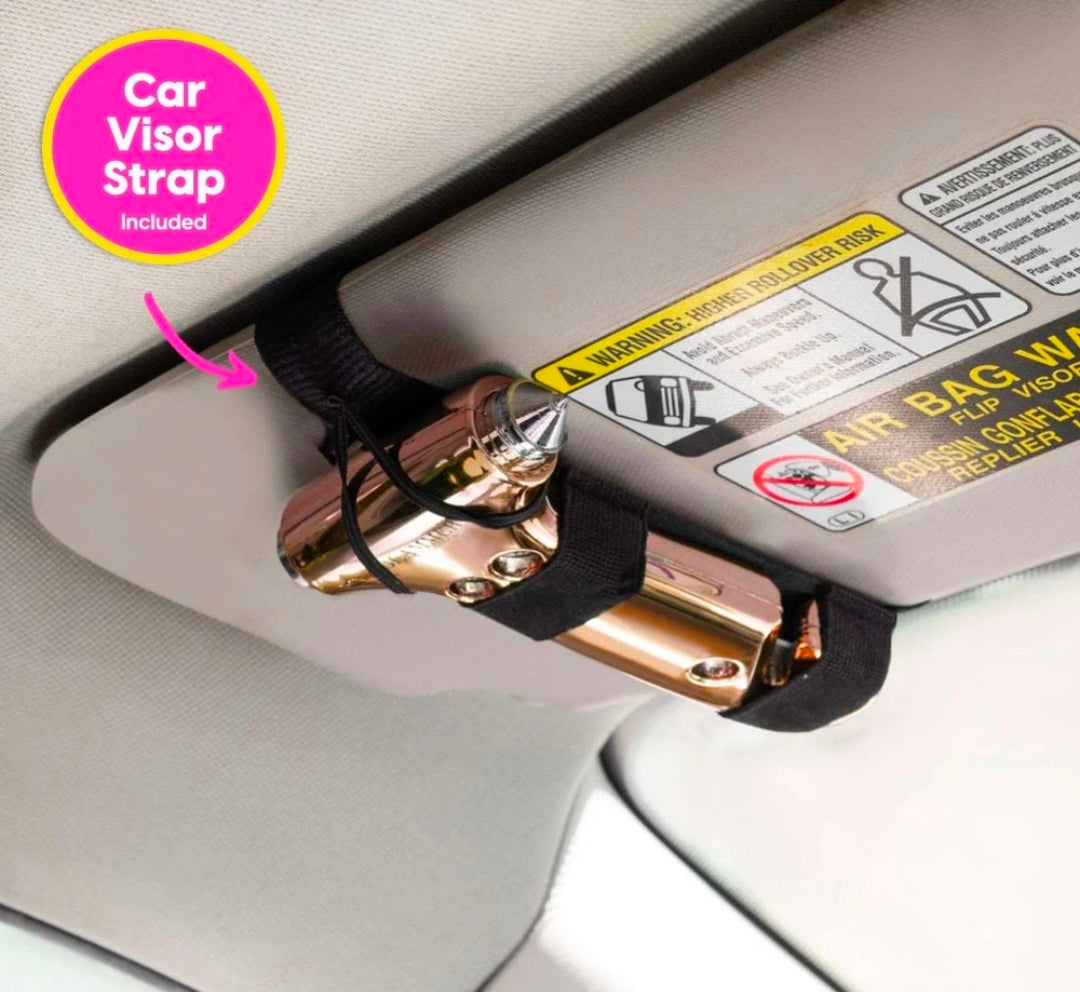 Car Escape Hammer & Glass Window Breaker