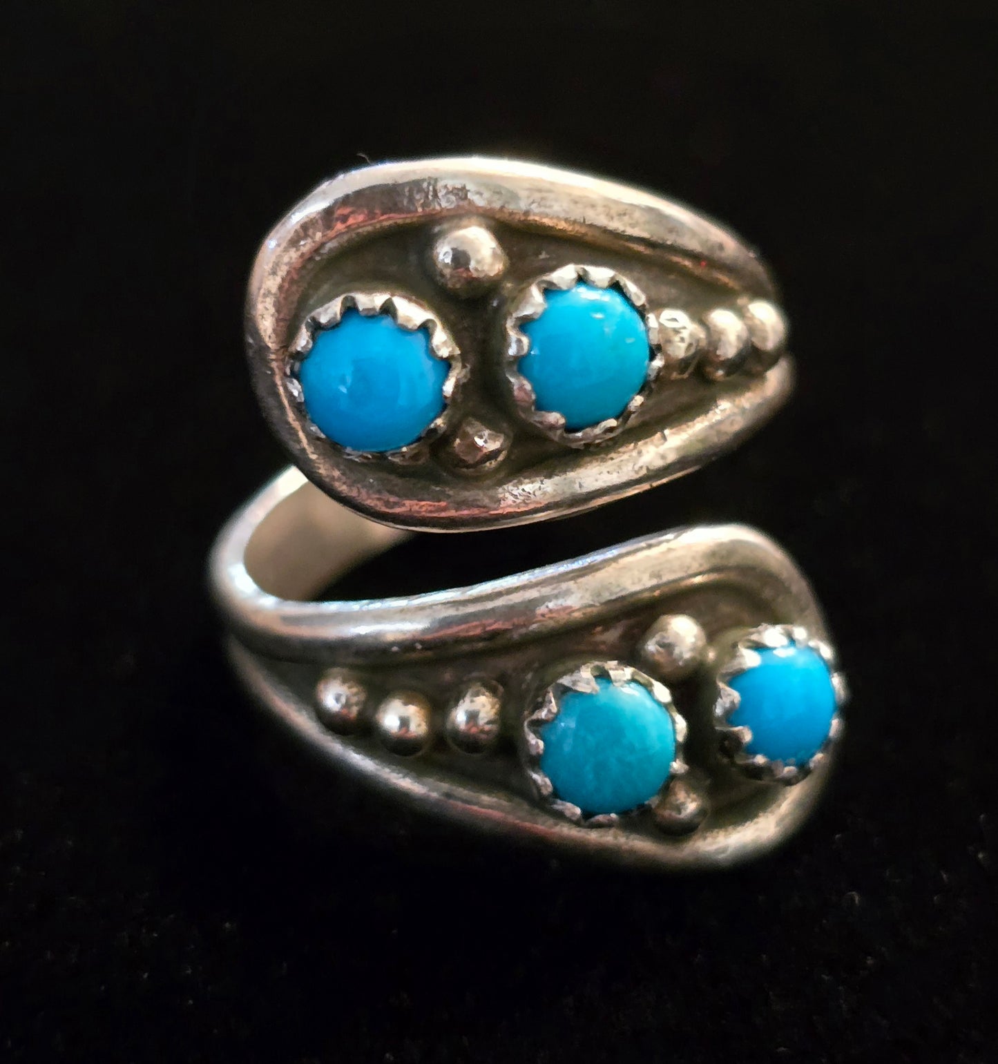 #226 Turquoise Ring - Handmade by Navajo Artist Genevieve Francisco