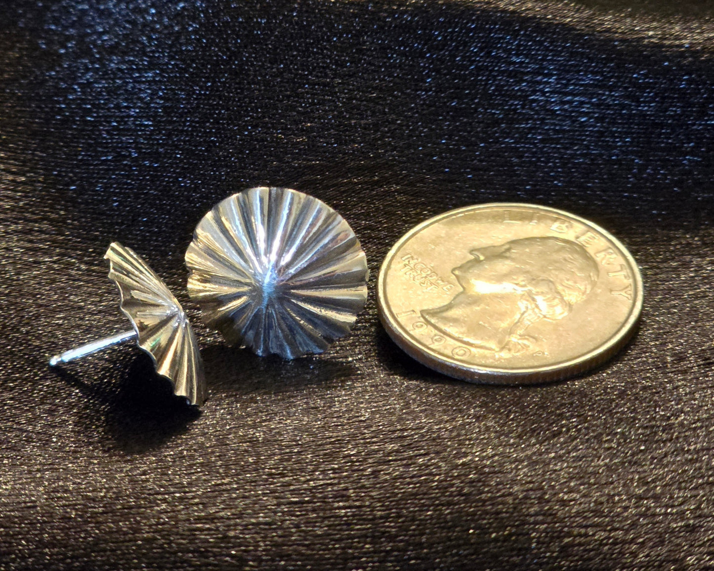 #233 concho earrings