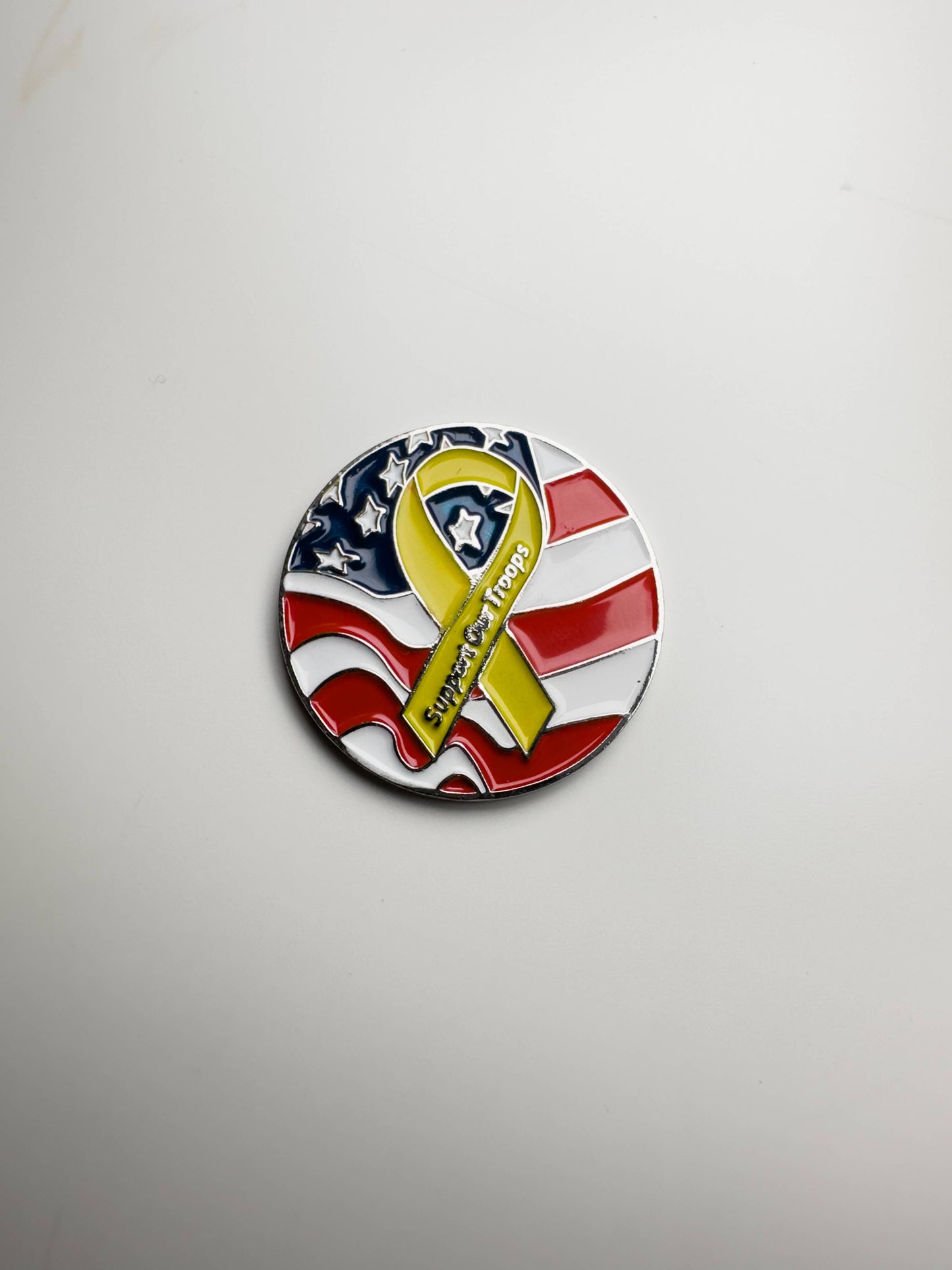 Troop Support Magnetic Pin