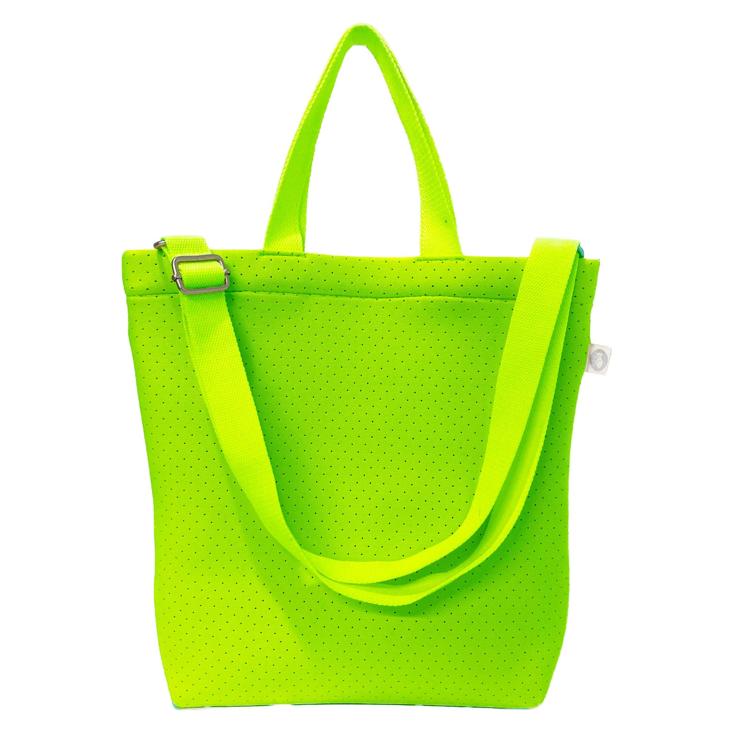 Neoprene Crossbody Bag - Neon Green