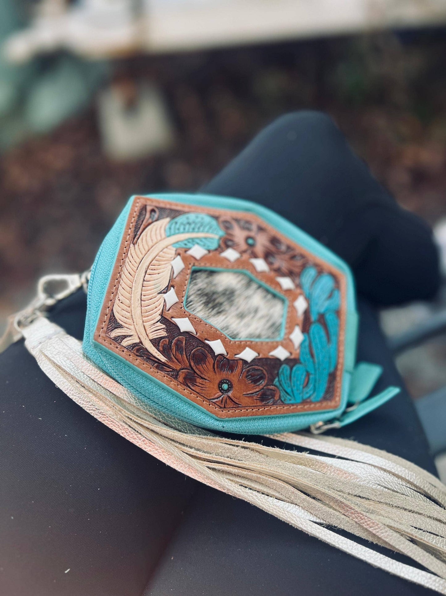 Hectagon Cactus Mini Wallet