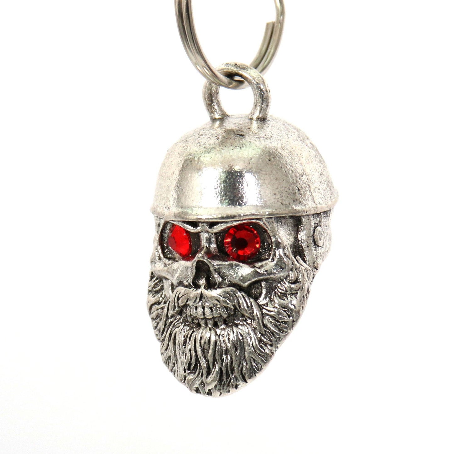 Bearded Biker Red Stones Guardian Bell