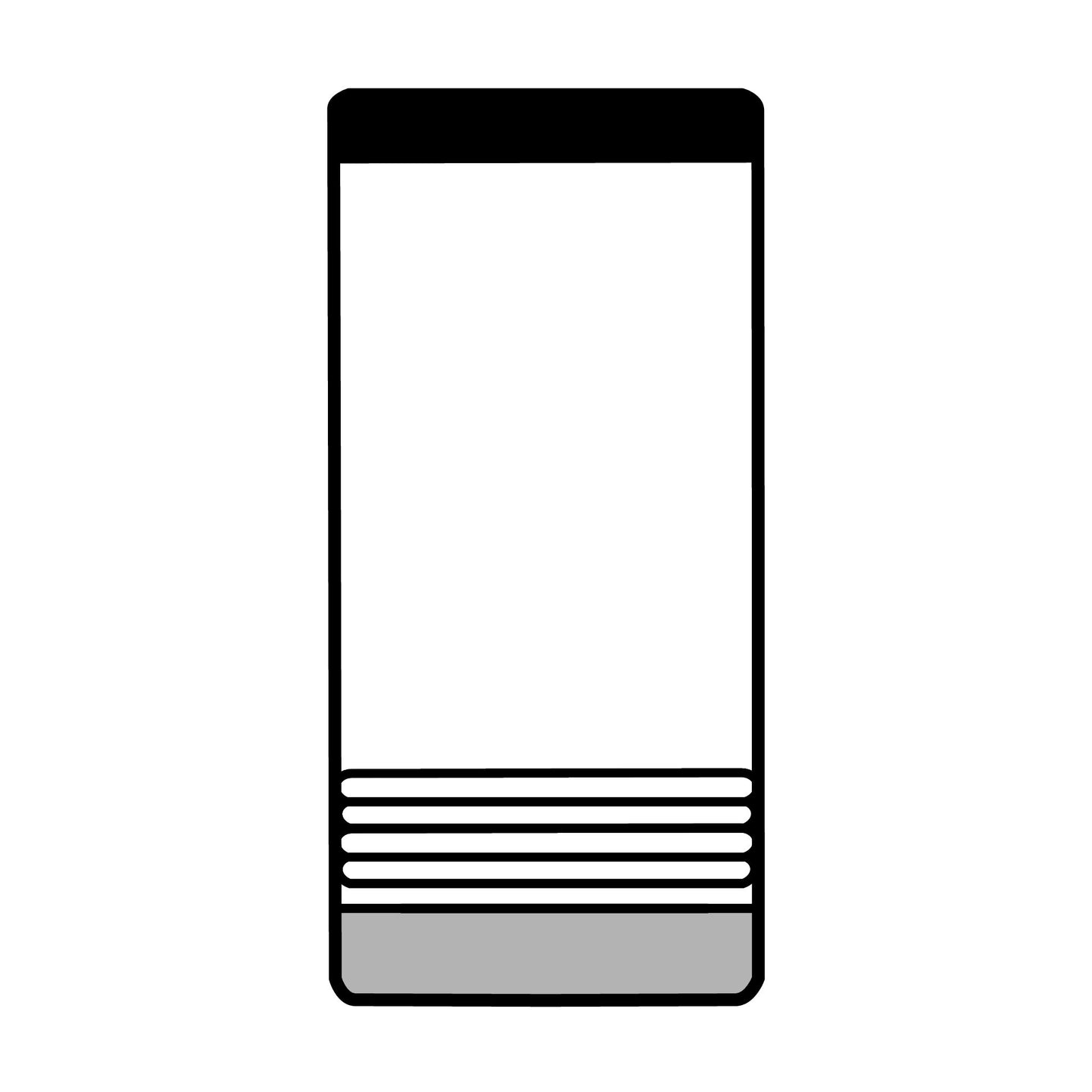 "Ride Hard | Deep" SLIM insulated can holder