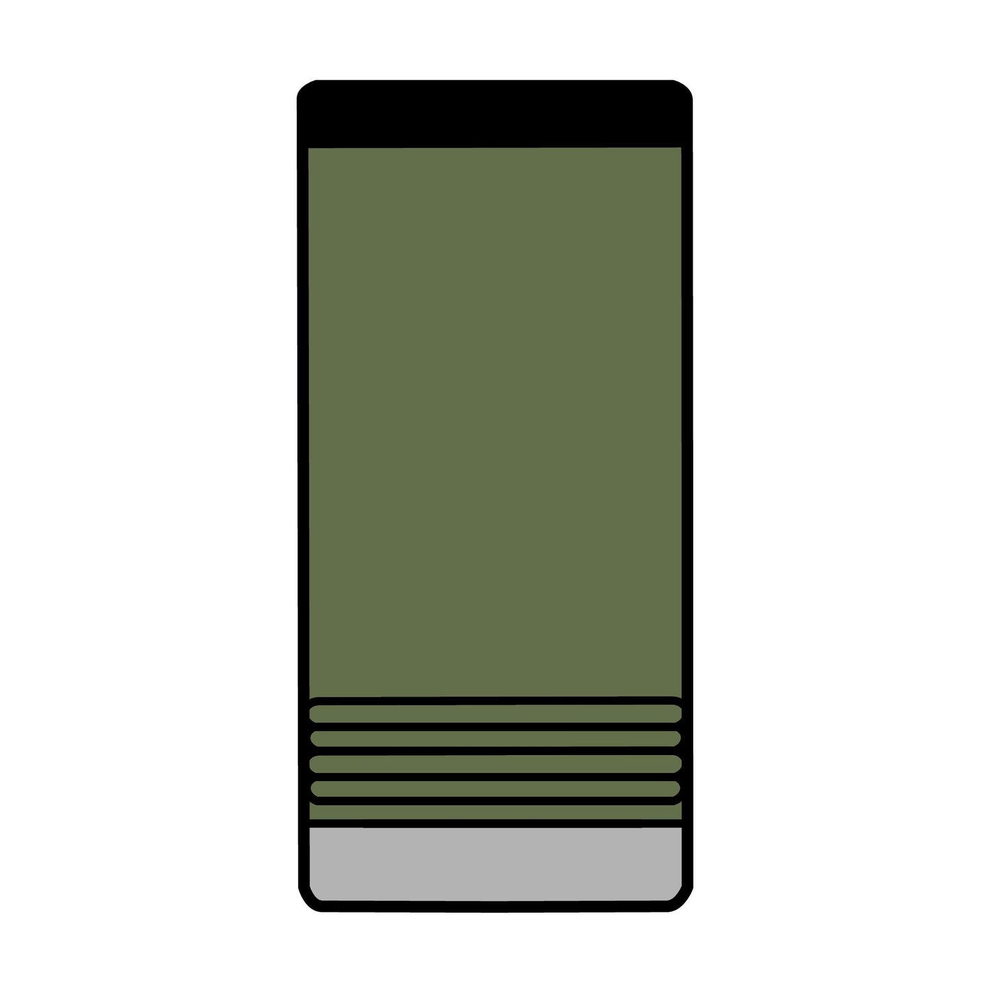 "Ride Hard | Deep" SLIM insulated can holder