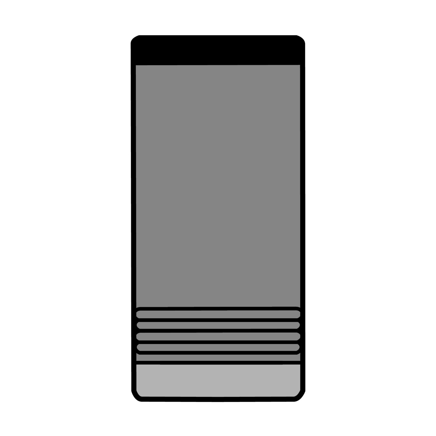 "Ride Hard | Deep" SLIM insulated can holder