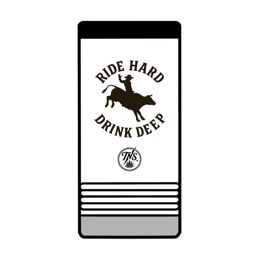 "Ride Hard | Deep" SLIM insulated can holder