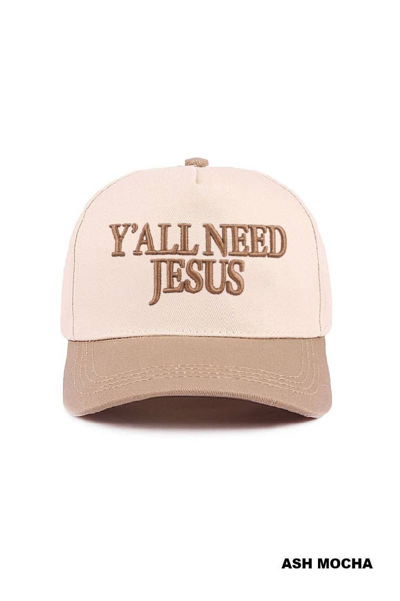 "Y'all Need Jesus" Hat