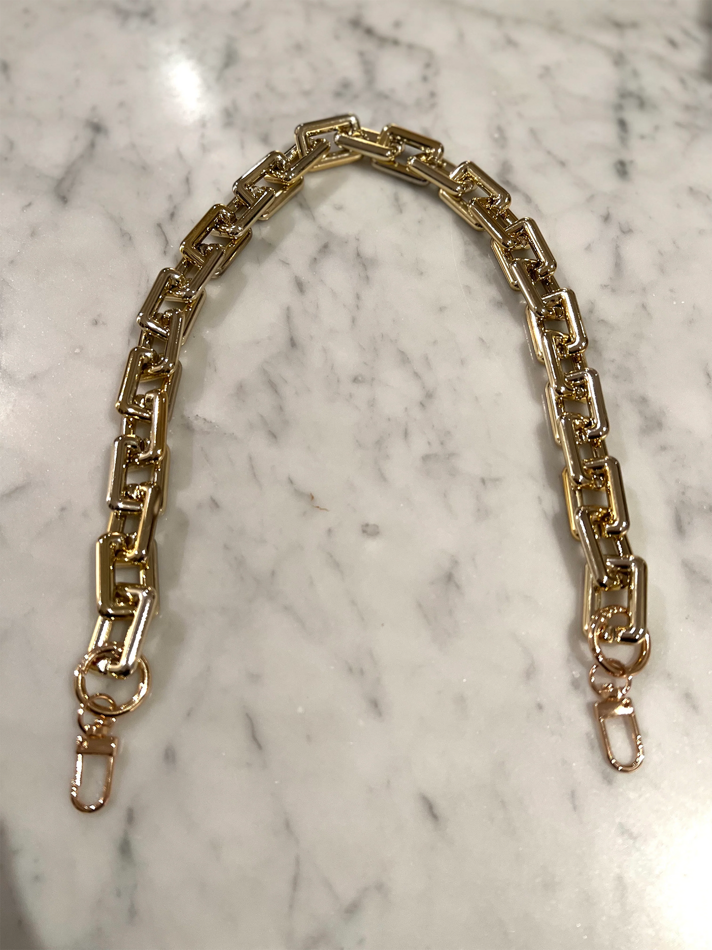 Bag Chain 24" Gold