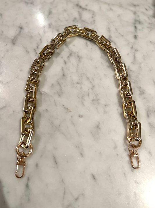 Bag Chain 24" Gold