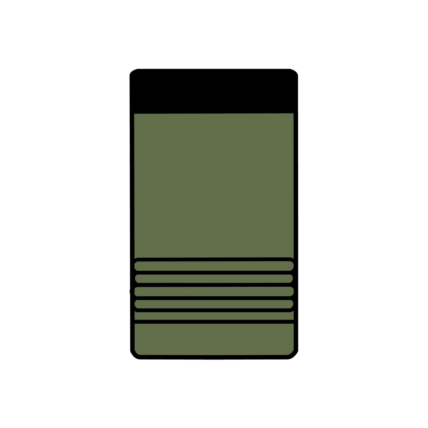 "Ride Hard | Deep" Insulated can/bottle holder