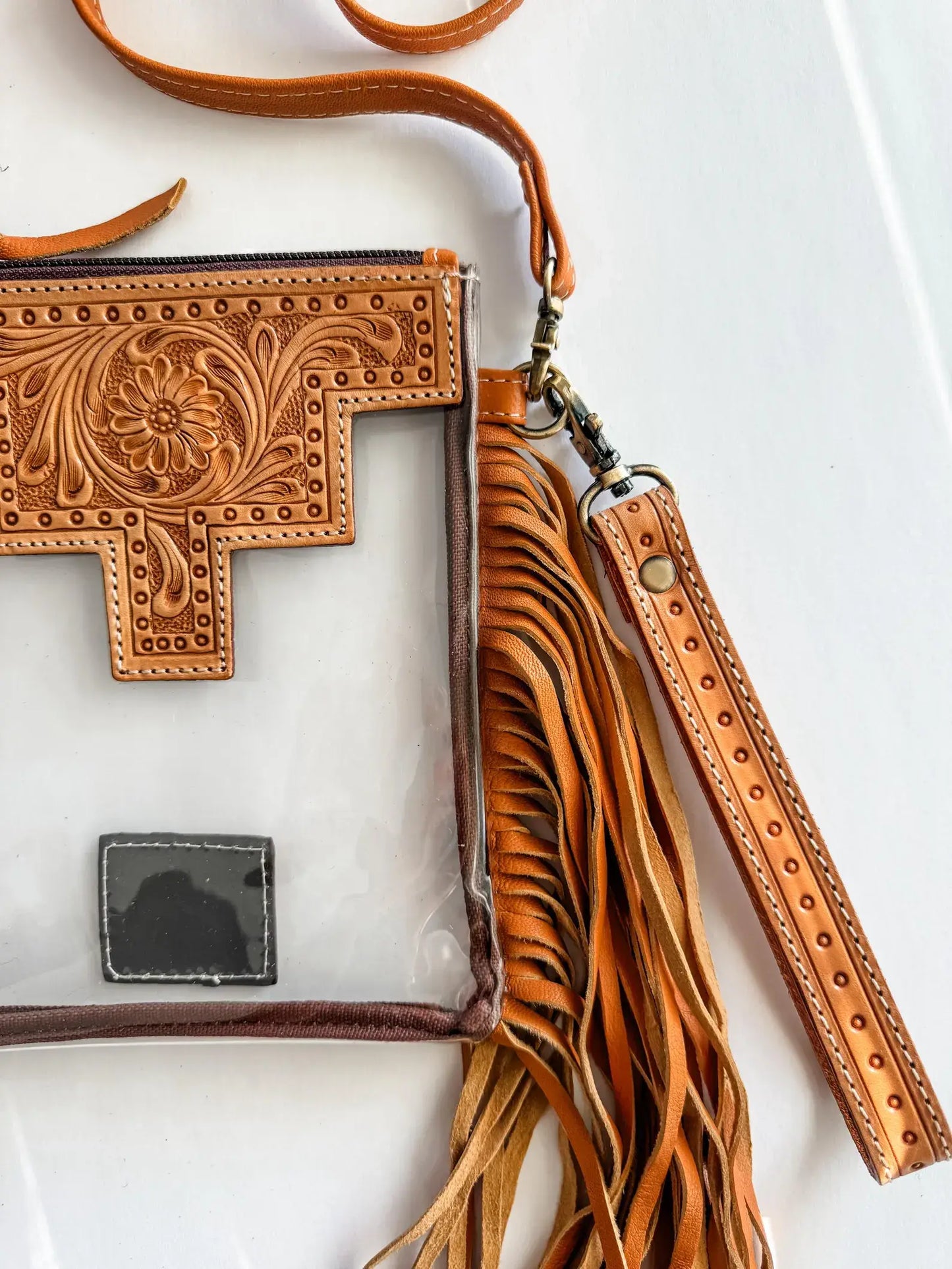 Side Fringe Clear Stadium / Concert bag