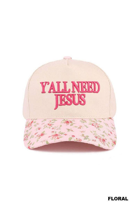 "Y'all Need Jesus" Hat