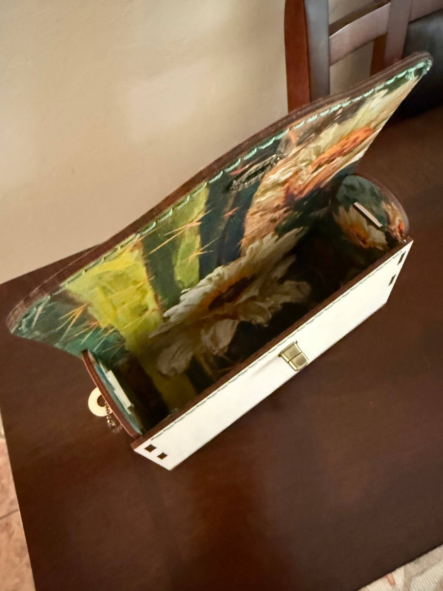 White Saguaro Bloom TimberTote Handbag