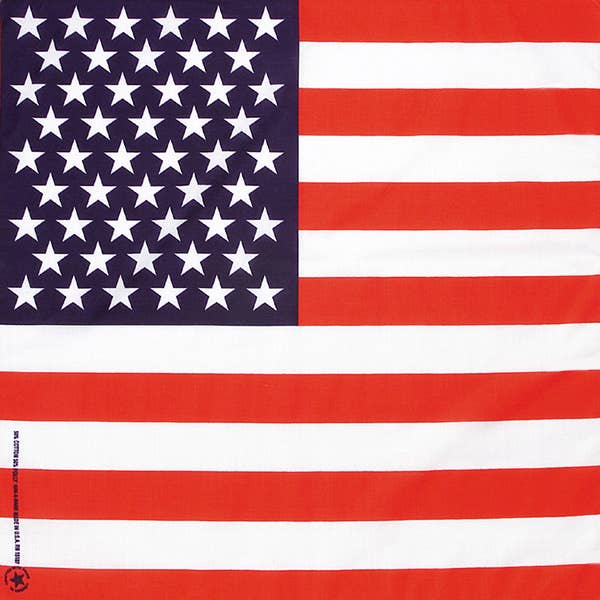 Made in the USA - Old Glory Classic Bandana