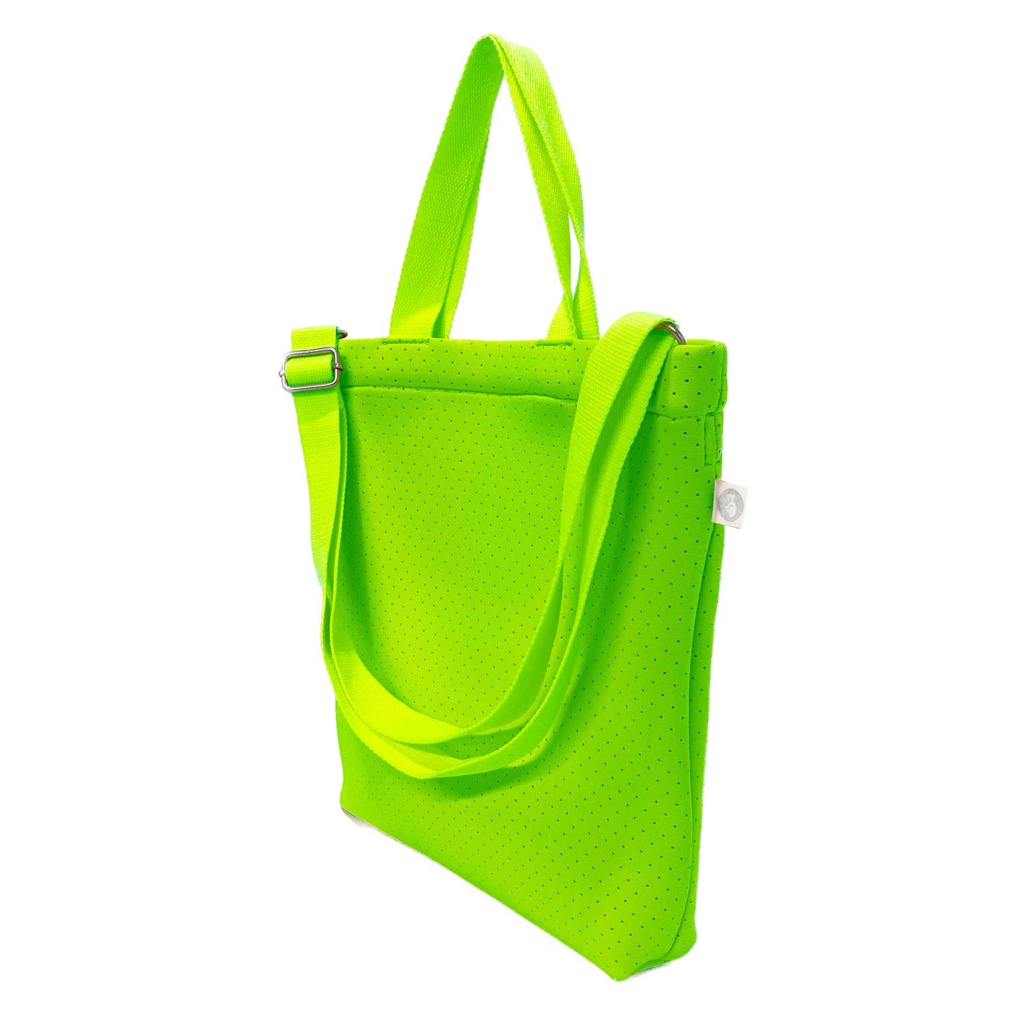 Neoprene Crossbody Bag - Neon Green