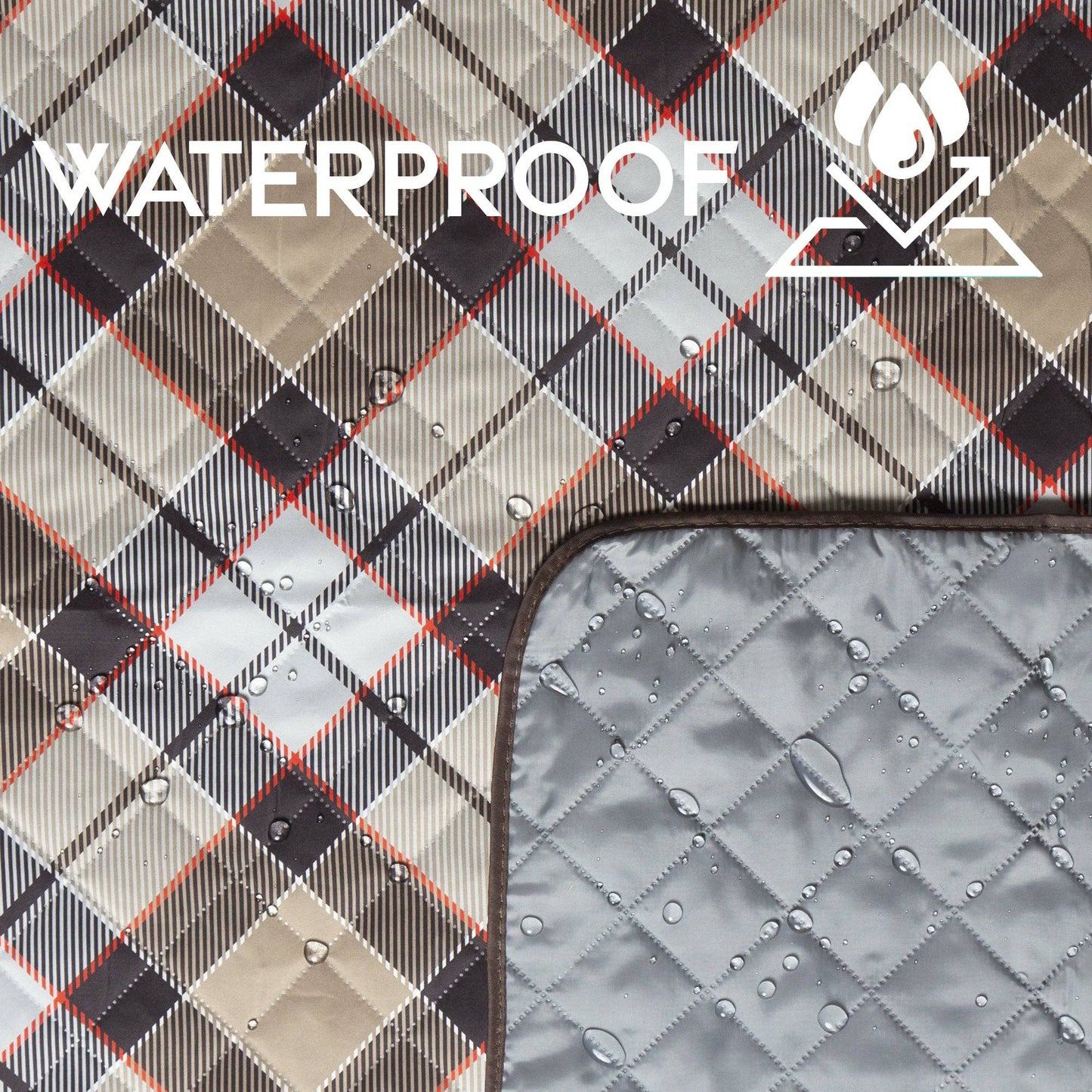 London Fog Printed Picnic Blanket