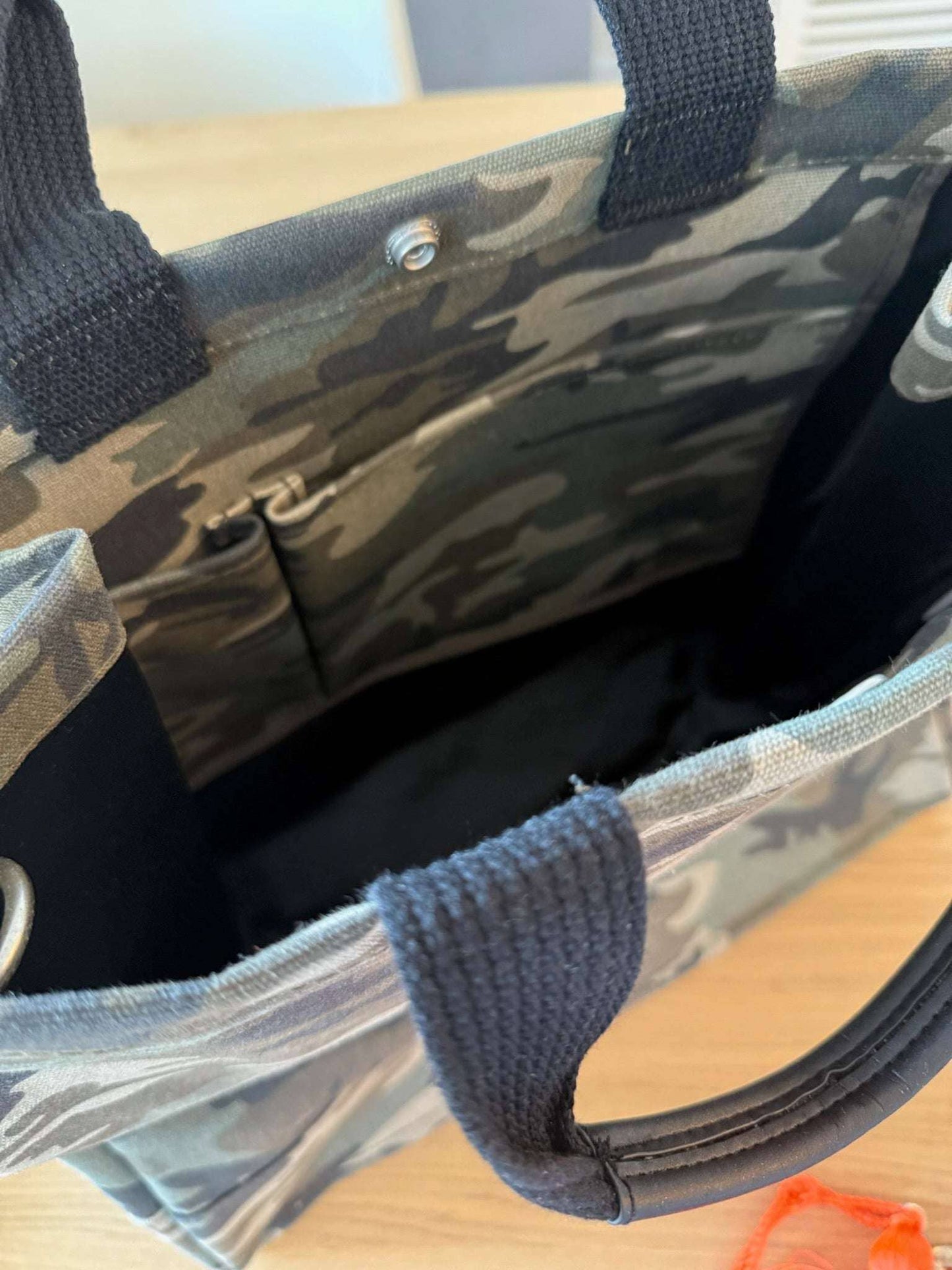 Green Camo Crossbody Bag