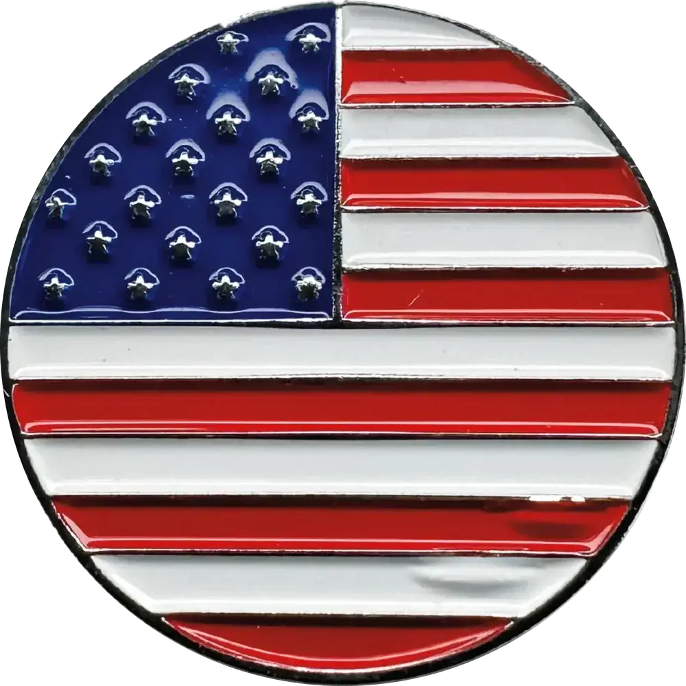 American Flag Magnetic Pin