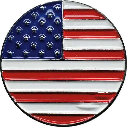 American Flag Magnetic Pin