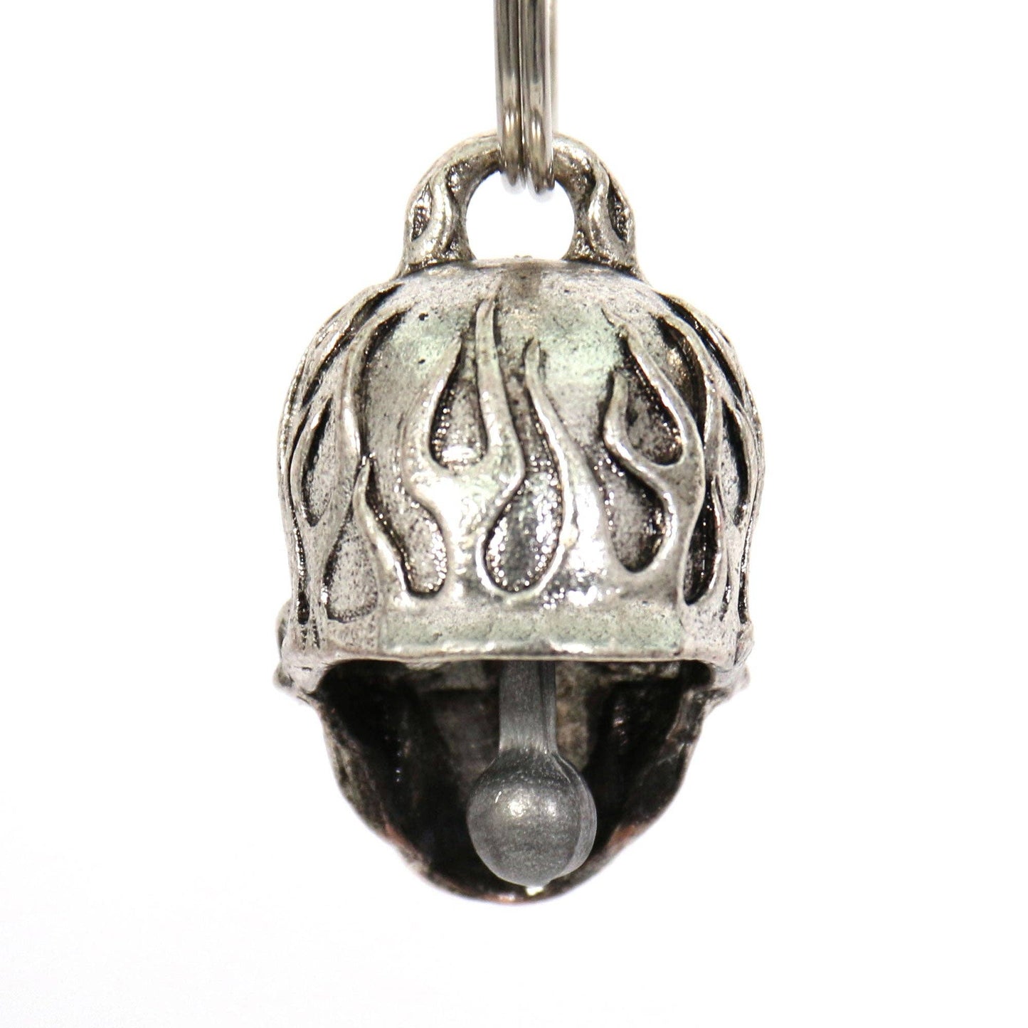 Flame Skull Red Stones Guardian Bell