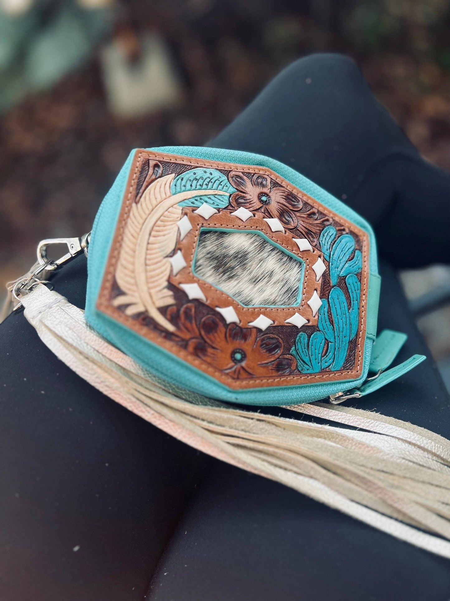 Hectagon Cactus Mini Wallet