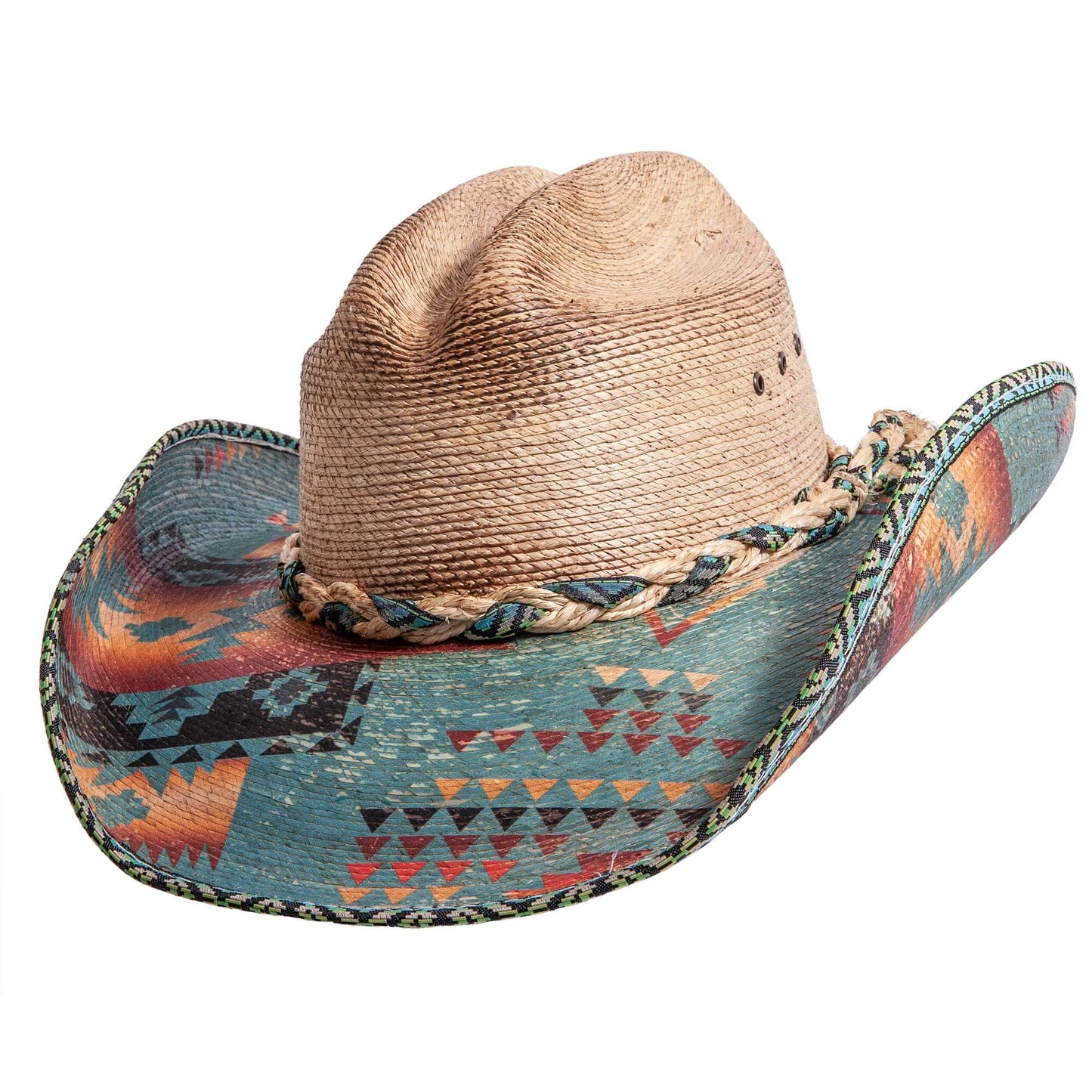 Unisex - Mexican Palm Straw Hat - Style Cassius