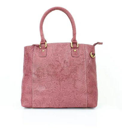 CC Floral Crossbody Tote Bag