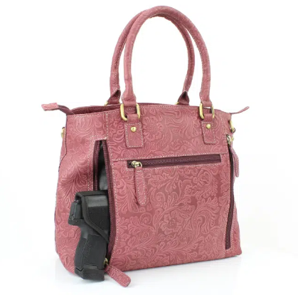 CC Floral Crossbody Tote Bag