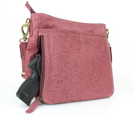 Berry Floral CC Crossbody Bag