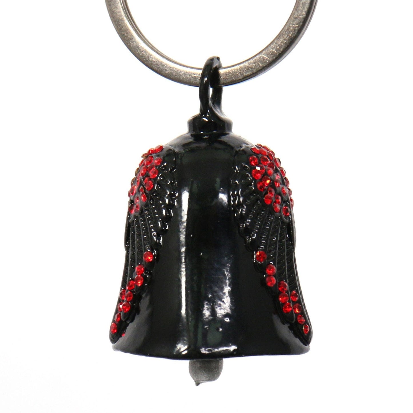 Angel Wings Red Stones Guardian Bell