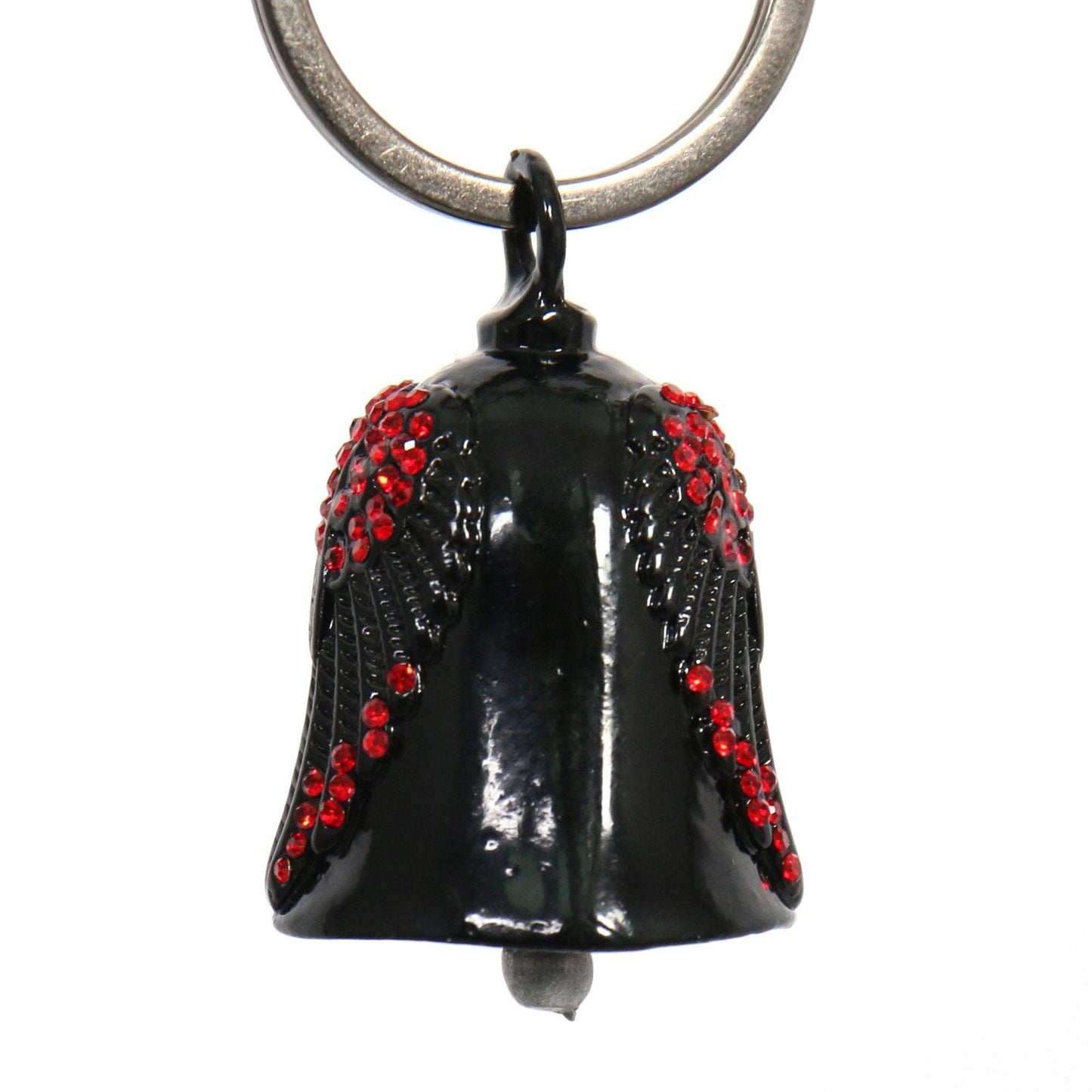 Angel Wings Red Stones Guardian Bell