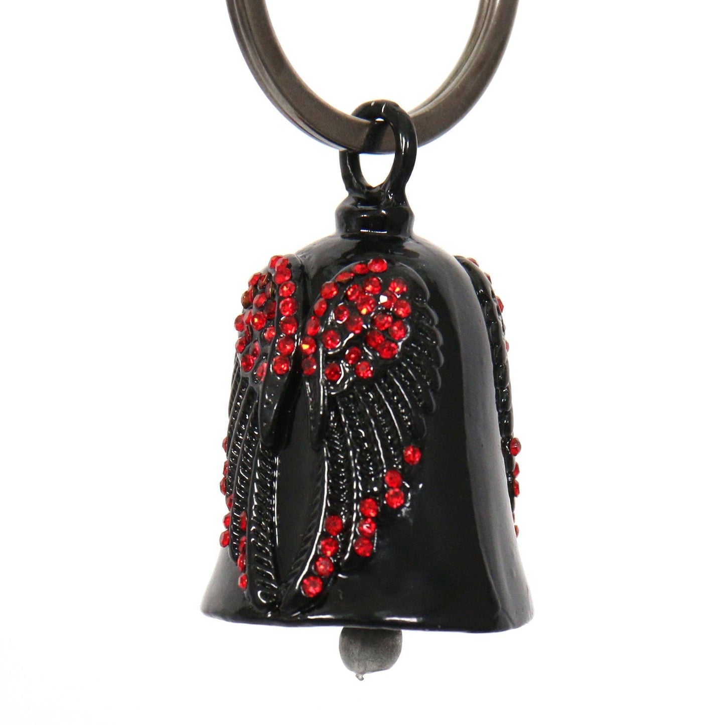 Angel Wings Red Stones Guardian Bell