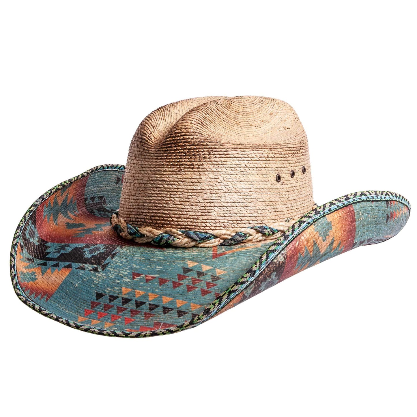 Unisex - Mexican Palm Straw Hat - Style Cassius