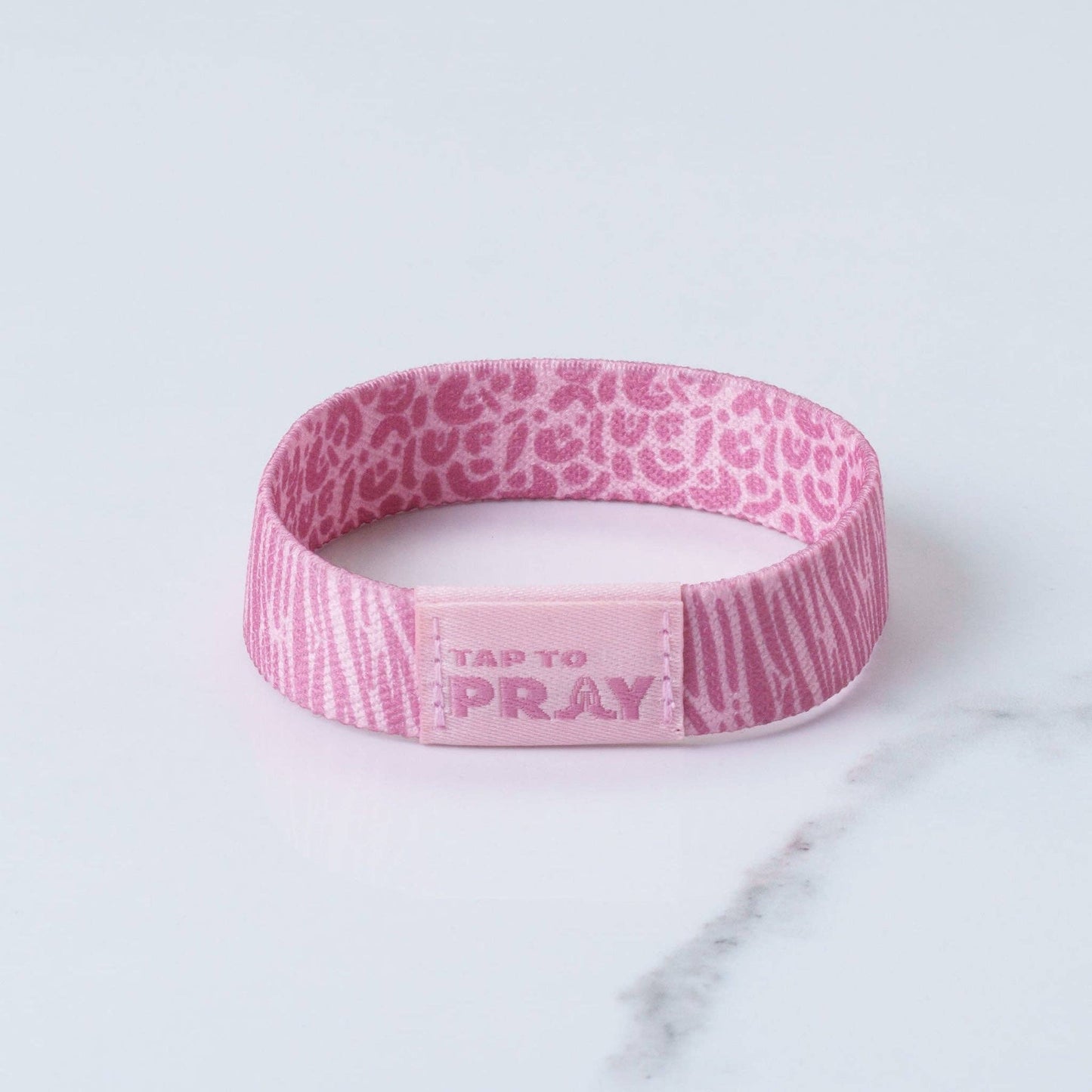Tap To Pray® Wristband – Safari Rose