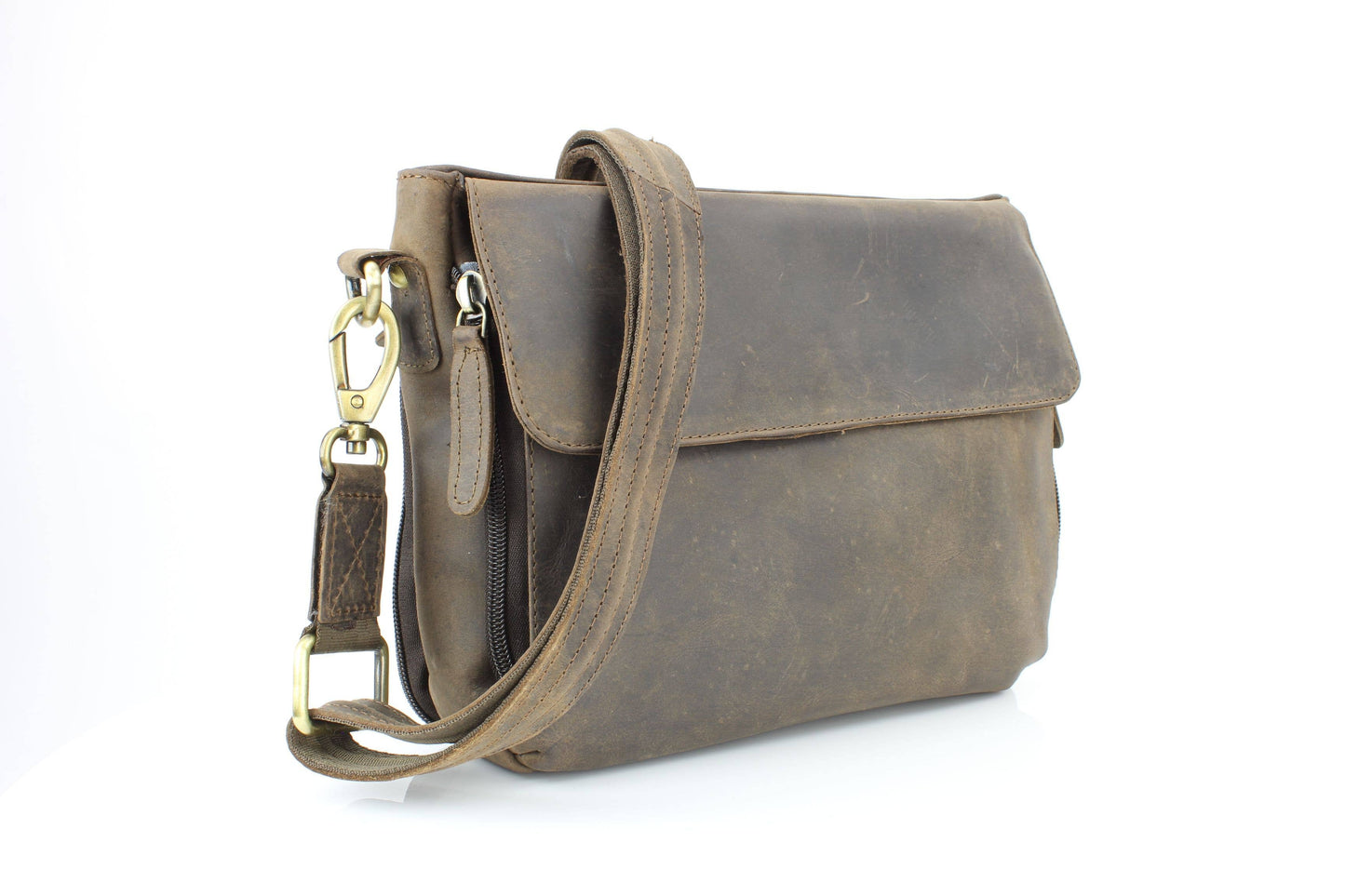 CC Floral embossed Flap Over Crossbody