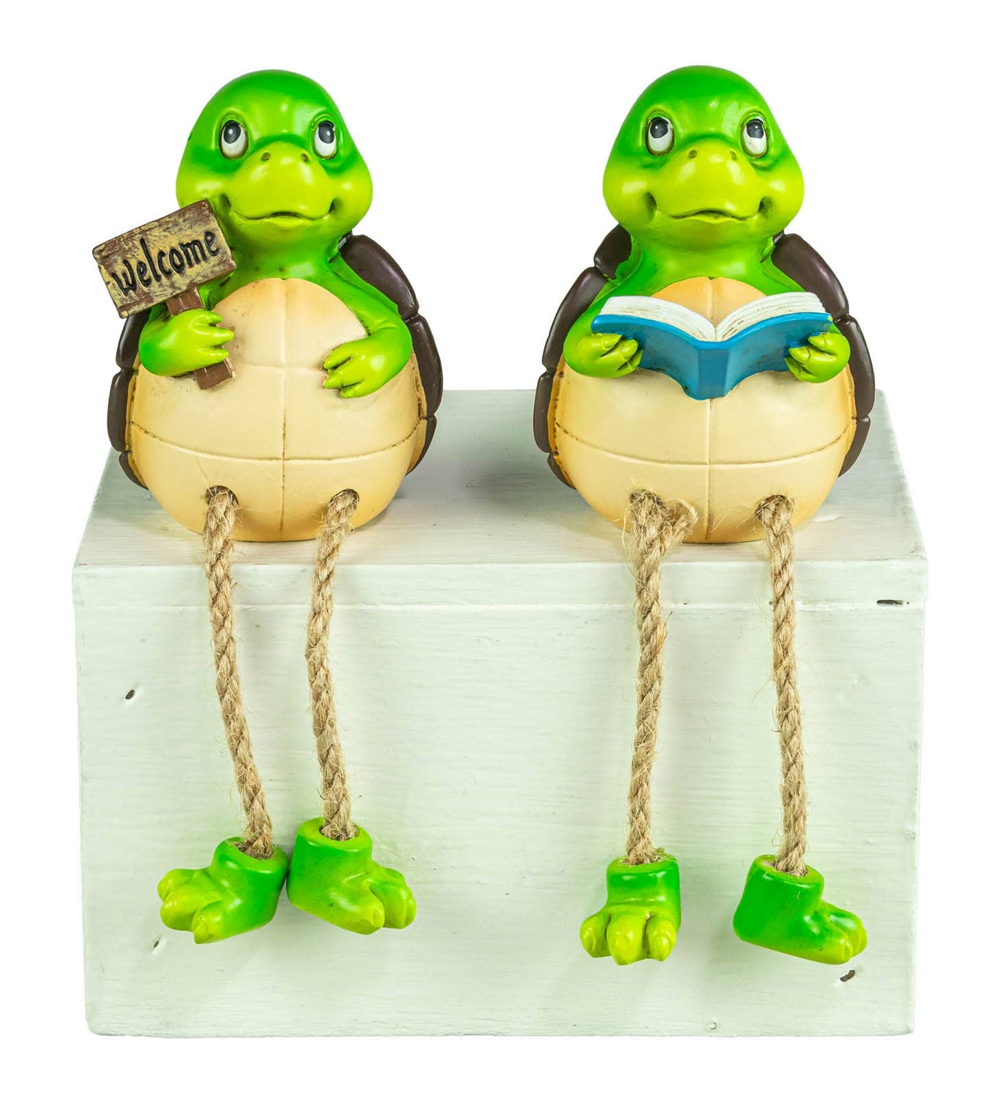 Welcome Spring Turtle Dangle Leg - set of 2
