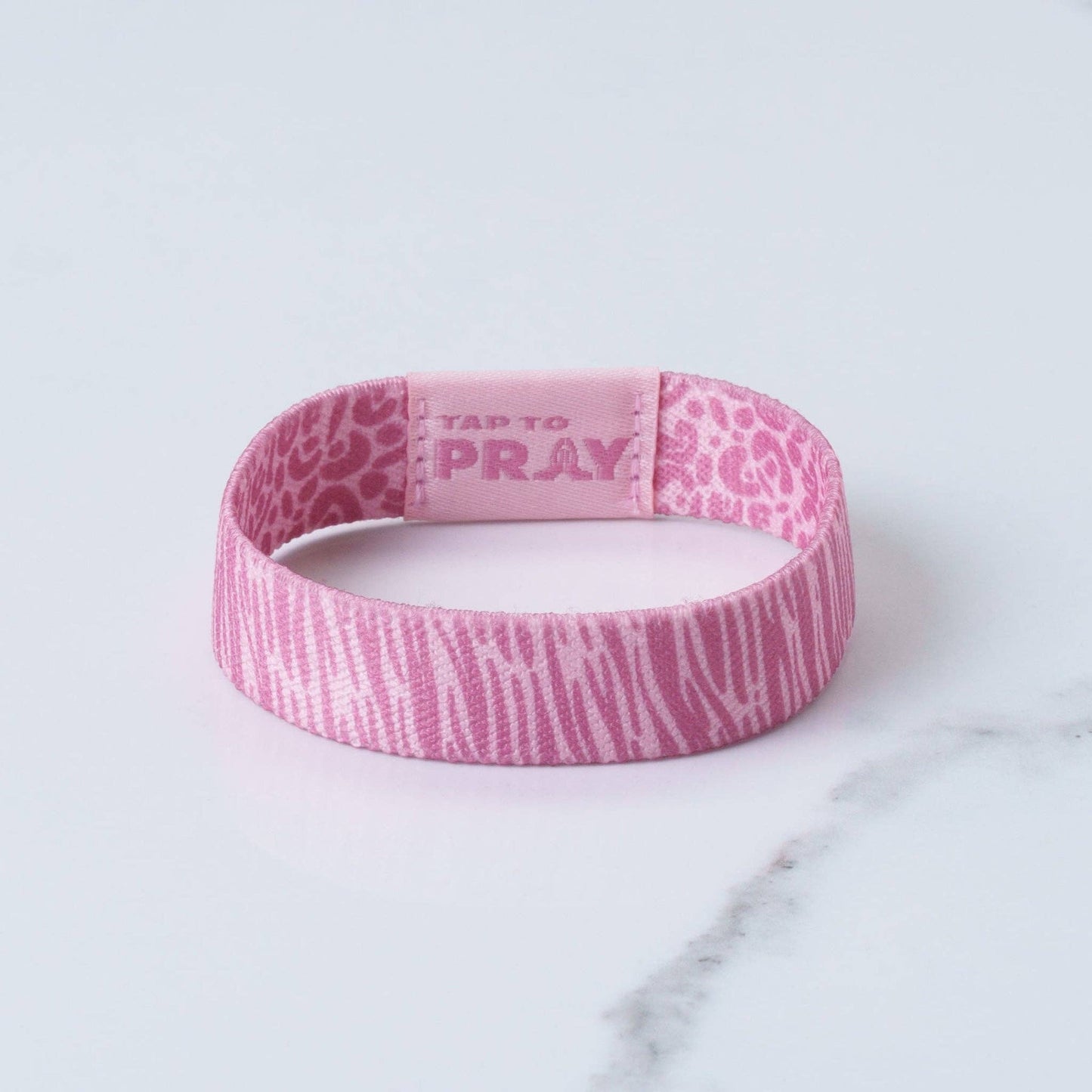 Tap To Pray® Wristband – Safari Rose