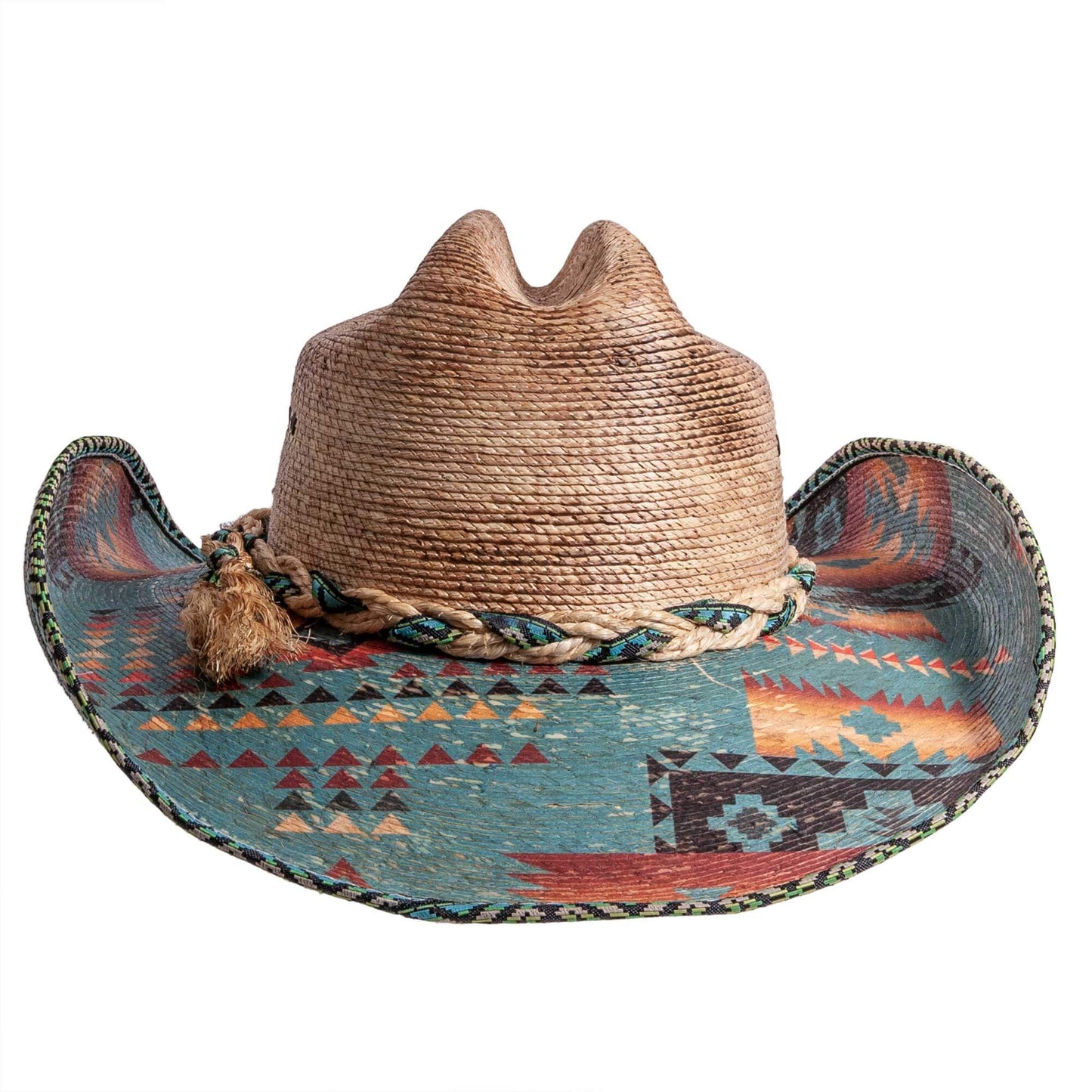 Unisex - Mexican Palm Straw Hat - Style Cassius