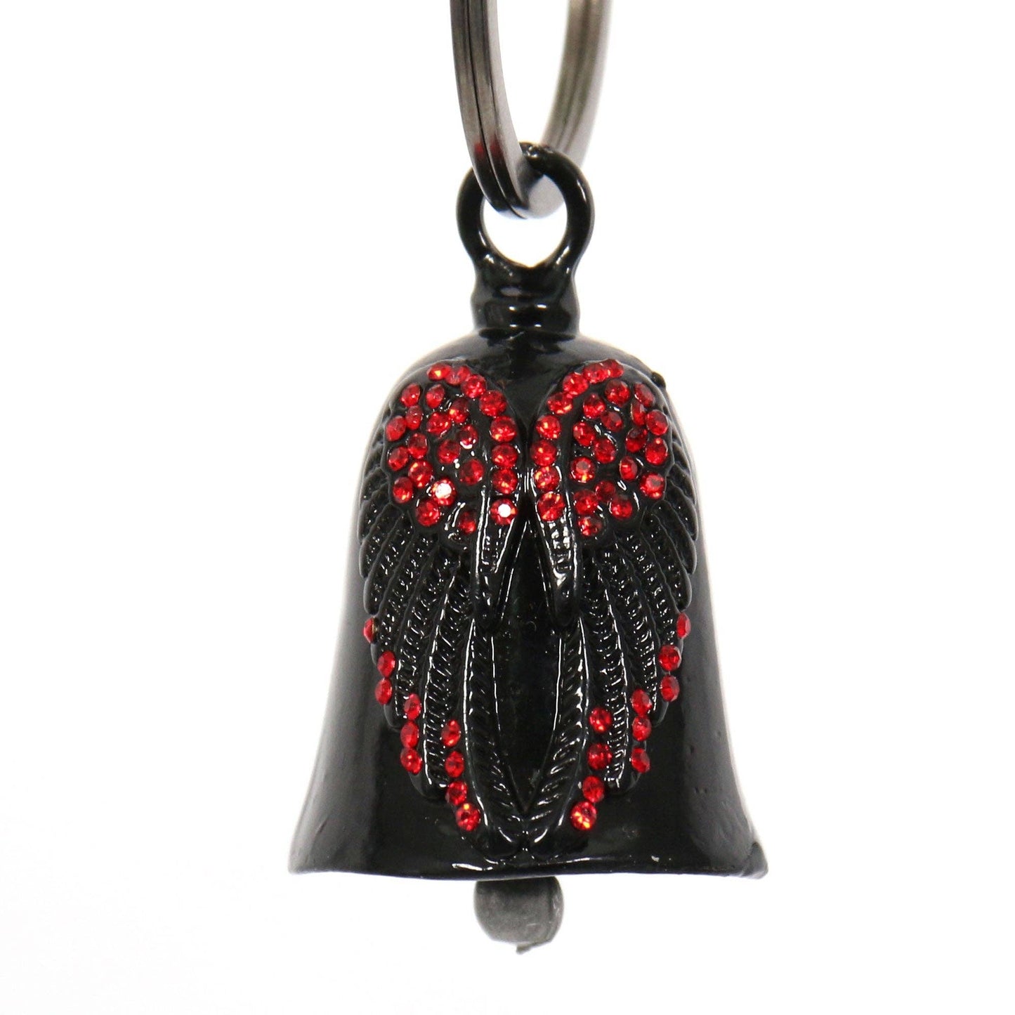 Angel Wings Red Stones Guardian Bell