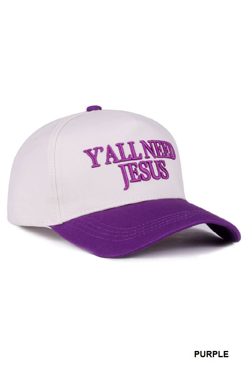 "Y'all Need Jesus" Hat