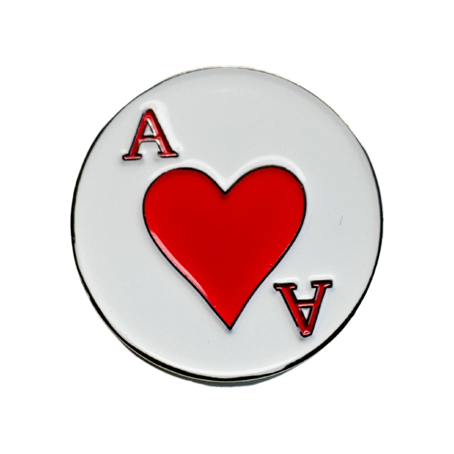 Ace of Hearts Magnetic pin