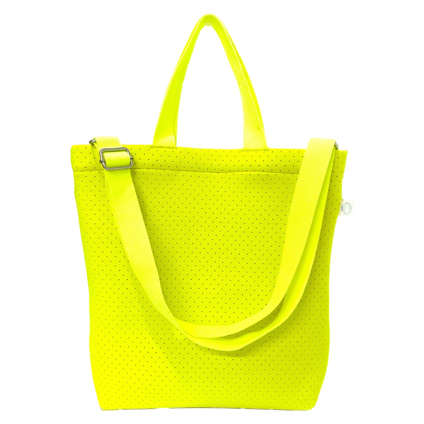 Neoprene Crossbody Bag - Neon Yellow