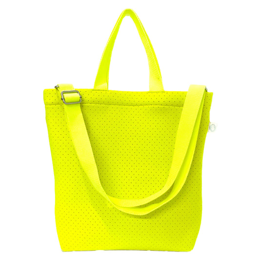 Neoprene Crossbody Bag - Neon Yellow