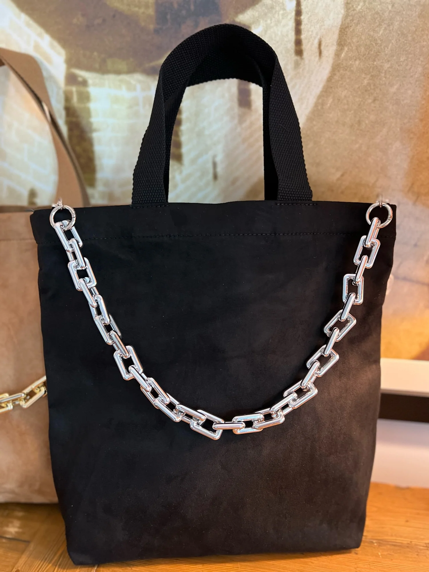 Bag Chain 24" Silver
